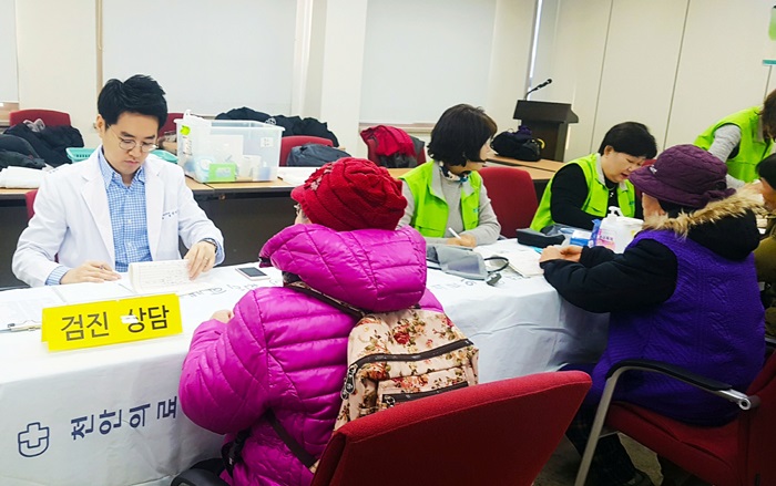 천안의료원 나눔봉사단, 취약계층에 의료봉사활동 펼쳐