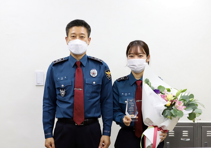 ‘자랑스러운 충남경찰’ 첫 주인공, 순경임용 2년차 불당지구대 한은지 순경